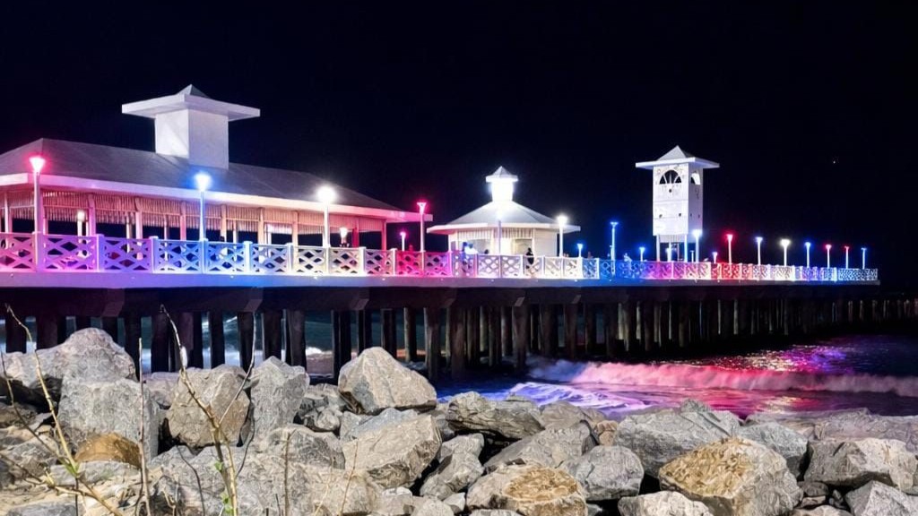 ponte dos ingleses de noite